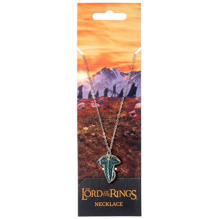 Lord of The Rings Fellowship Of The Leaf Of Lorien Necklace