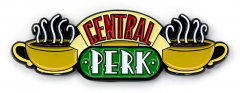 Official Friends The TV Series Central Perk Pin Badge FTPB0006