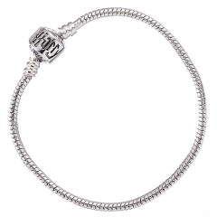 Harry Potter Silver Plated Bracelet for Slider Charms 19cm - HP0028-19