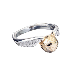 Harry Potter Sterling Silver Golden Snitch Ring - SIze Extra Large XL RR0004-XL
