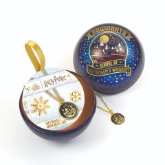 Harry Potter Hogwarts School of Witchcraft Gift Bauble including Necklace HPCB0395