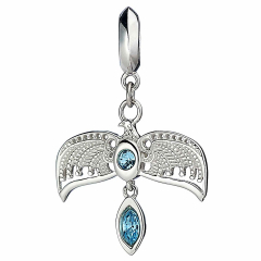 Harry Potter Sterling Silver Diadem slider Charm with Crystals HPSC0024-SC
