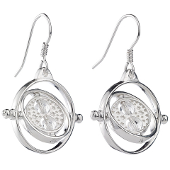 Harry Potter Time Turner Drop Earrings with Crystal Elements - HPSE021
