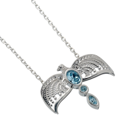 Harry Potter Embellished with Crystals Diadem Necklace - HPSN024