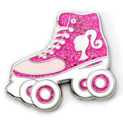 Barbie Roller Skate Pin Badge