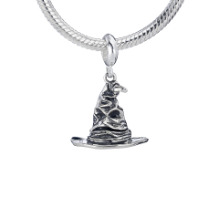 Harry Potter Sterling Silver Sorting Hat slider charm