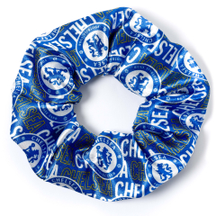 Chelsea Football Club Crest Hair Scrunchie