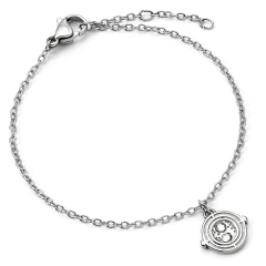 Harry Potter Time Turner Stainless Steel Chain Bracelet