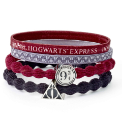 Official Harry Potter Platform 9 3/4 & Deathly Hallows Hair Band Set HPEB0234