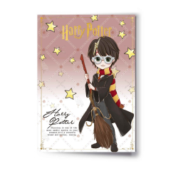 Harry Potter Character Greetings Card with Pinbadge (minimum 6)