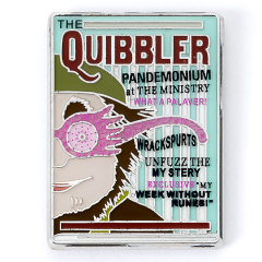 Harry Potter Quibbler Pin Badge HPPB0248