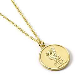 Liverpool Football Club Gold Tone Crest Necklace