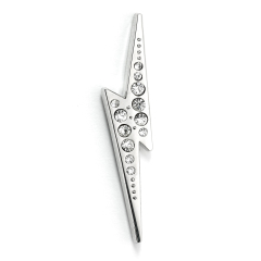 Harry Potter Lightning Bolt Pin Badge with Crystals- HPPB105