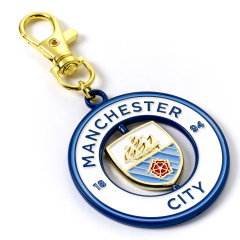 Manchester City Football Club Spinning Logo Backpack Hanger