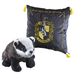 Plush Hufflepuff House Mascot Cushion NN7045