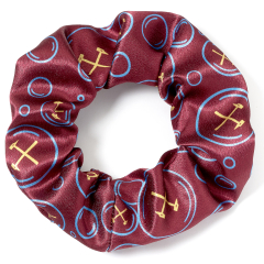 West Ham Bubbles hair scrunchie