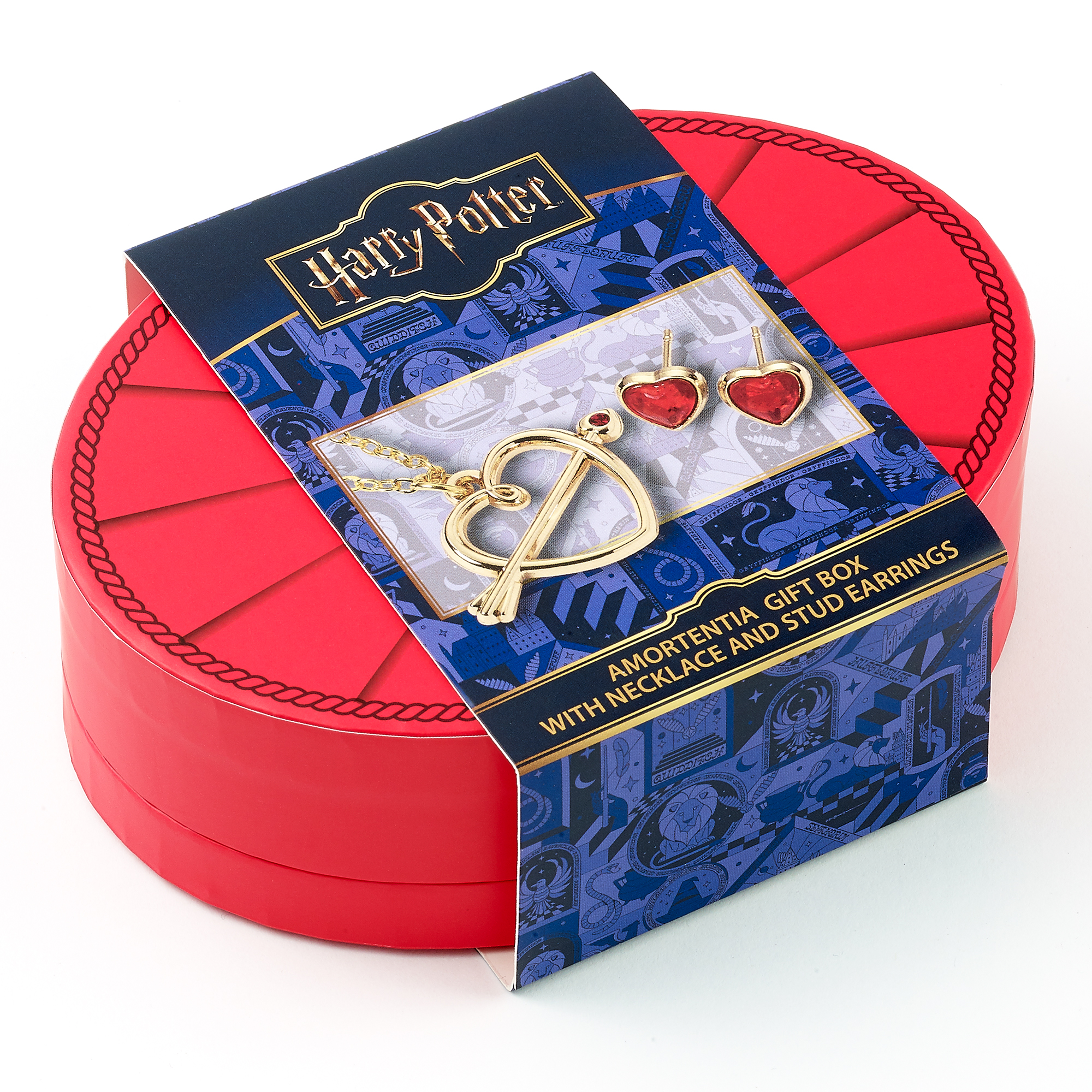 Harry Potter Amortentia Necklace and Stud Earring Gift Set