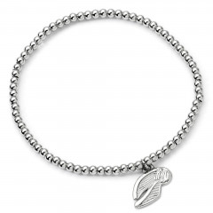 Harry Potter Stainless Steel Golden Snitch Ball Bead Bracelet