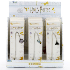 Harry Potter Display Box containing 10 of each Platform 9 3/4, Golden Snitch, Deathly Hallows Bookmarks HPDB245