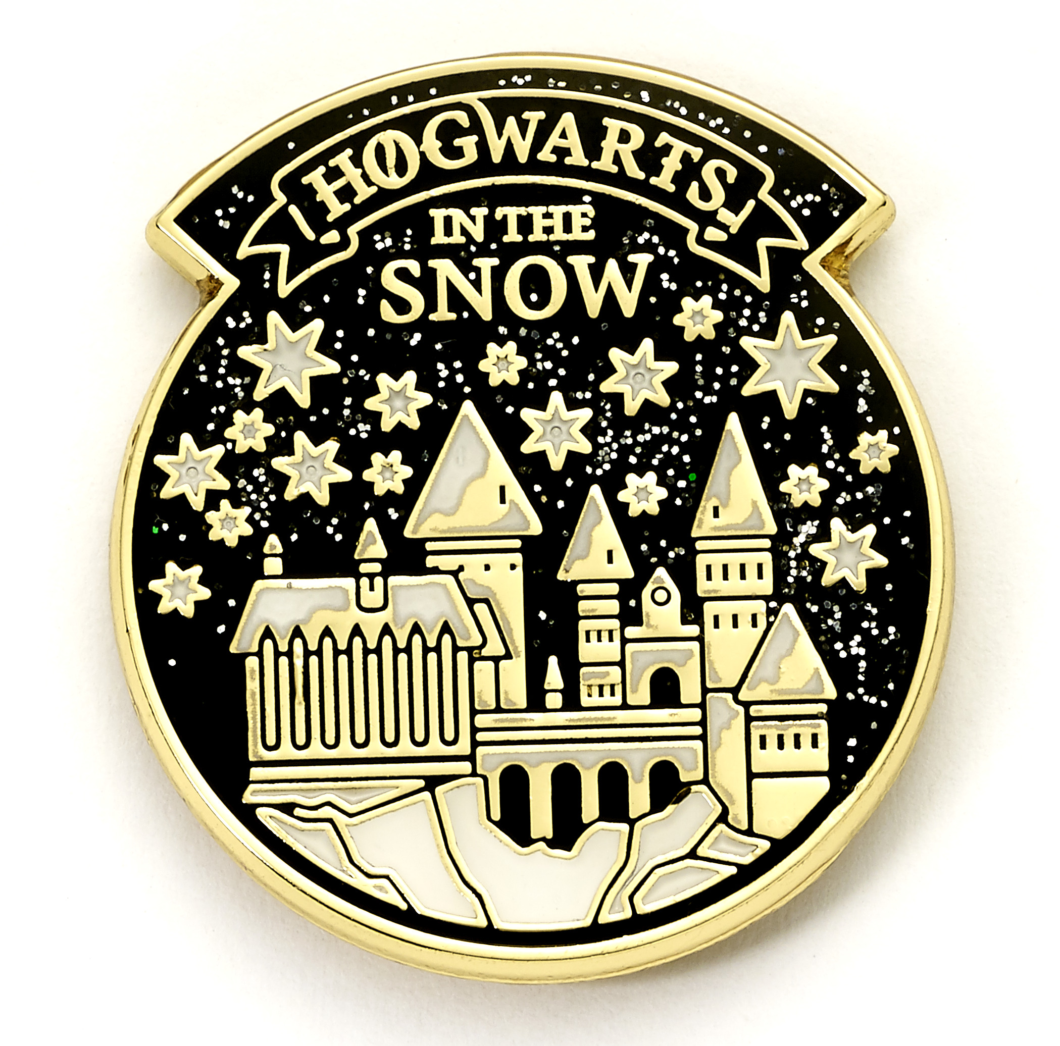 Harry Potter Hogwarts In The Snow Pin Badge