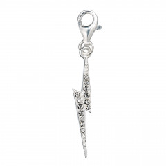 Harry Potter Lightning Bolt Clip on Charm with Crystal Elements- HPSC001