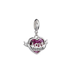 Official Harry Potter Sterling Silver Love Potion Slider Charm With Crystal HPSC0235-SC