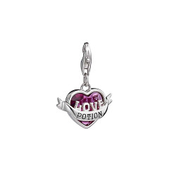 Official Harry Potter Sterling Silver Love Potion Clip on Charm with Crystal HPSC0235