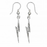 Harry Potter Lightning Bolt Drop Earrings with Swarovski Crystal Elements - HPSE001