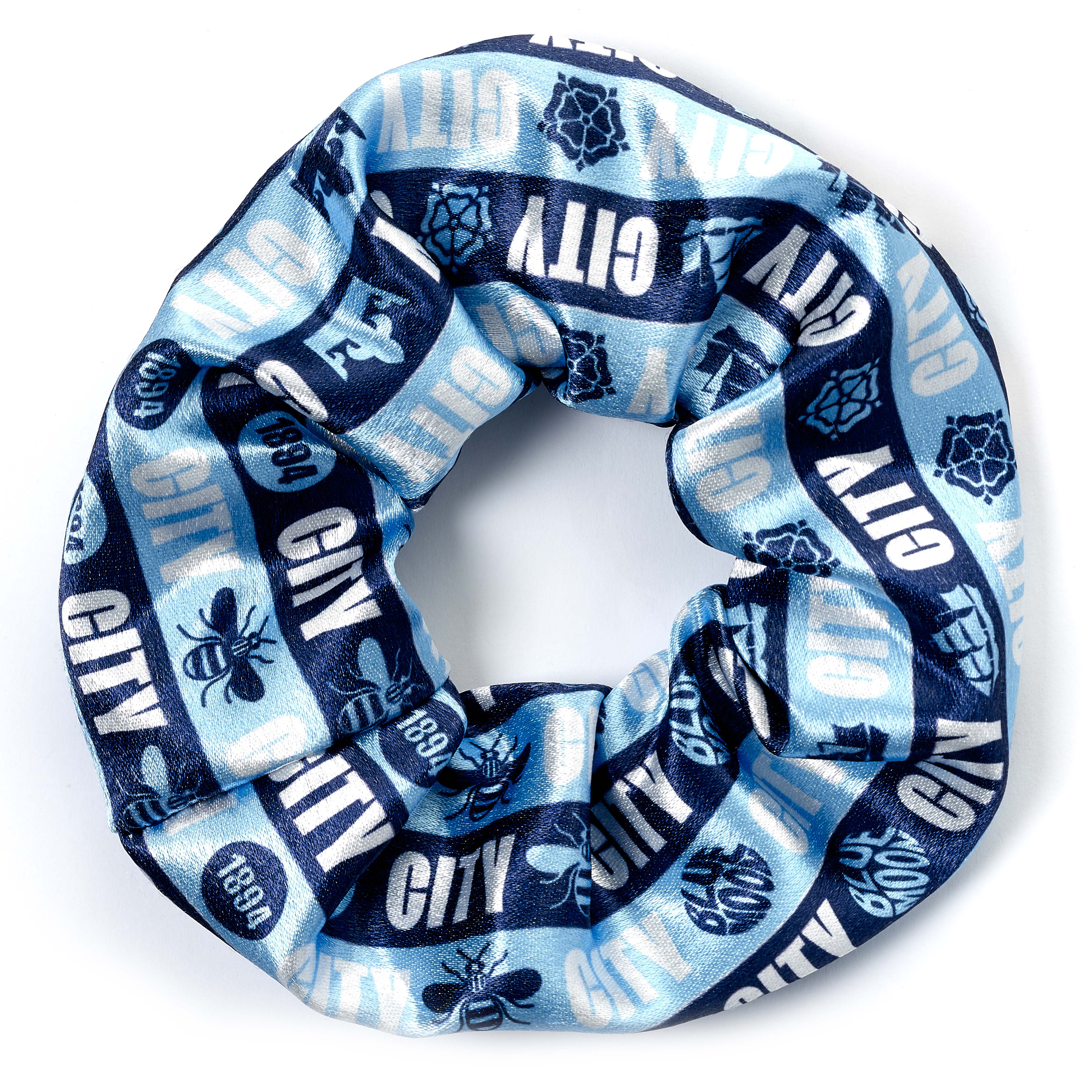 Manchester City Football Club Icons Hair Scrunchie