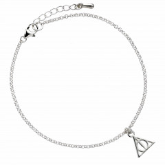 Harry Potter Sterling Silver Deathly Hallows Bracelet SCB054